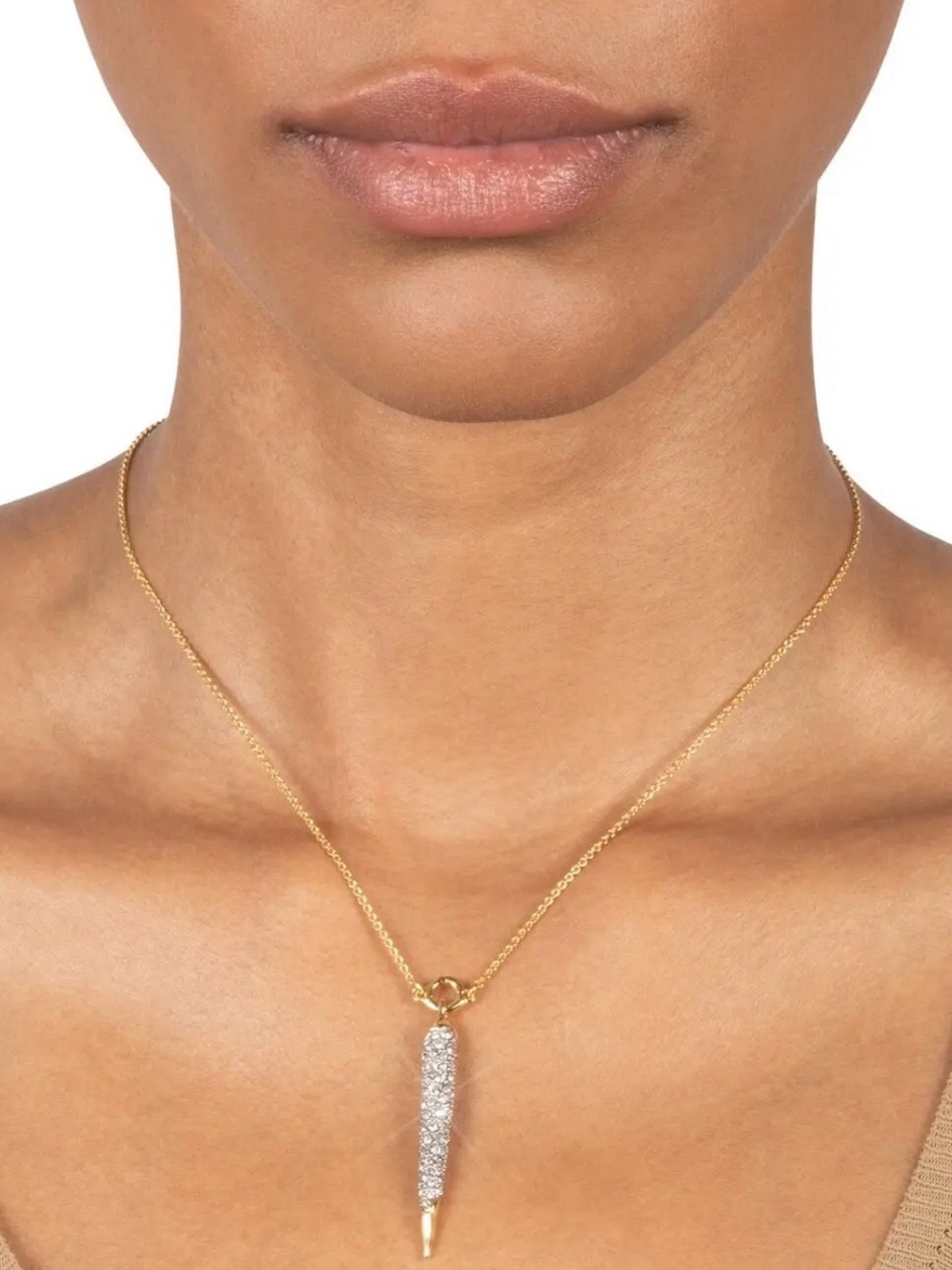 ALEXIS BITTAR Solanales Crystal Spear necklace NEW